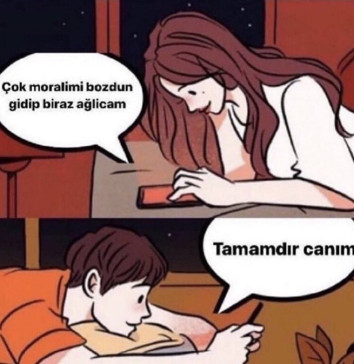 Kızlar neden farklı bir dilde konuşuyorsunuz?