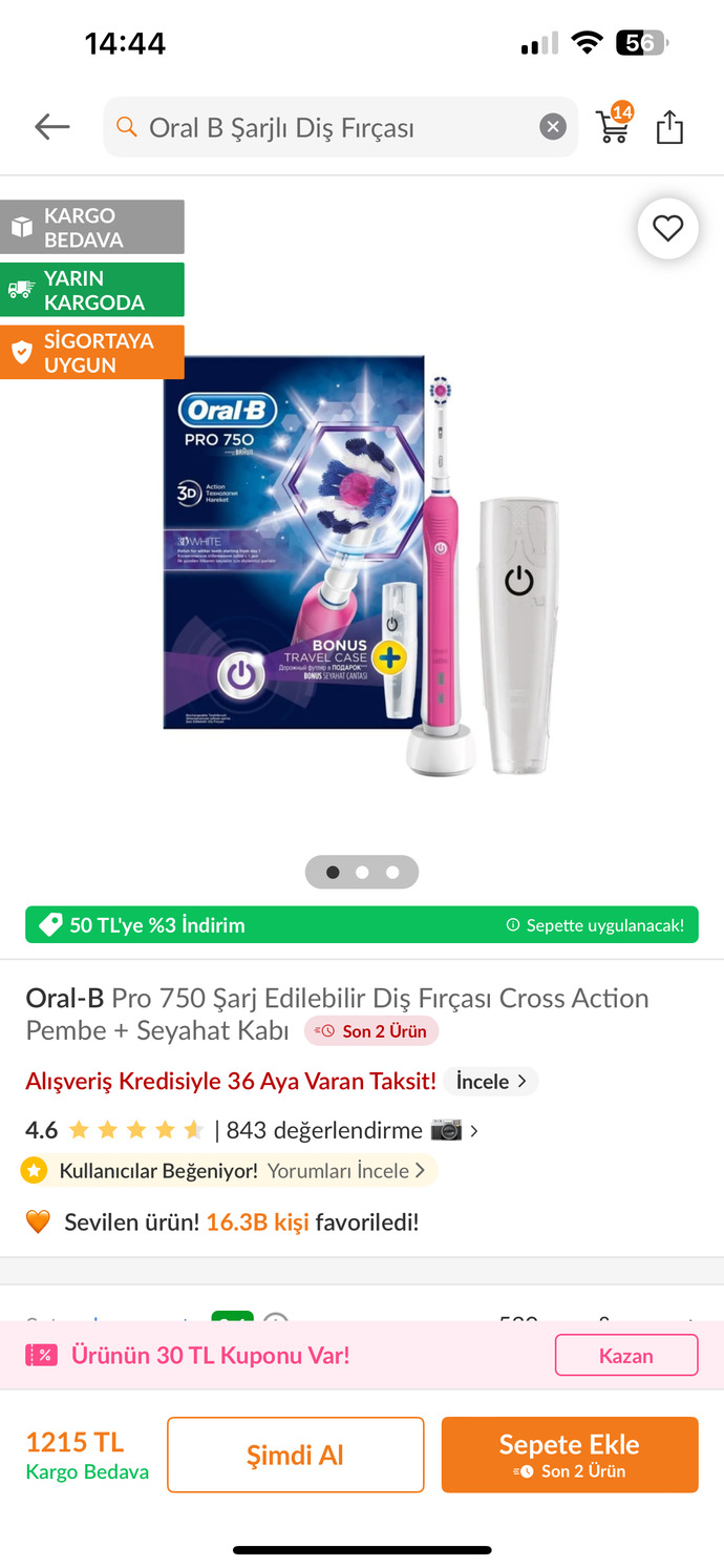 Şarjlı diş fırçası aldım nasıl memnun kaldınız mı oral b markasından birde garanti işlerini nasıl halledebilirim?
