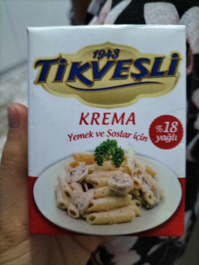Krema ile tatlı yapılıyor mu?