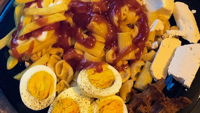 Akşam yemeği tabağım nasıl sizce 🤔😋?