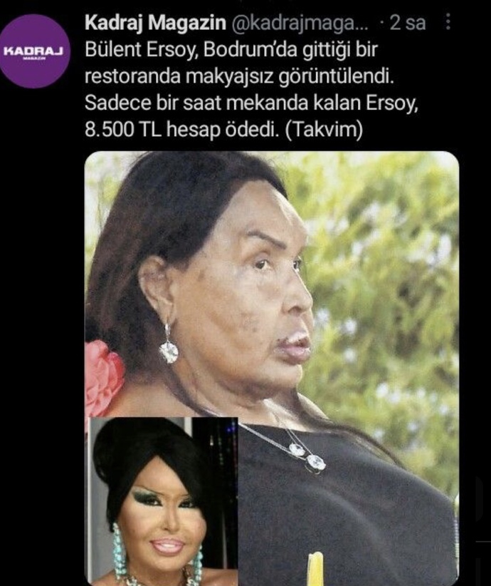 Bülent Ersoy çok güzel bir kadın değil mi 🫠?