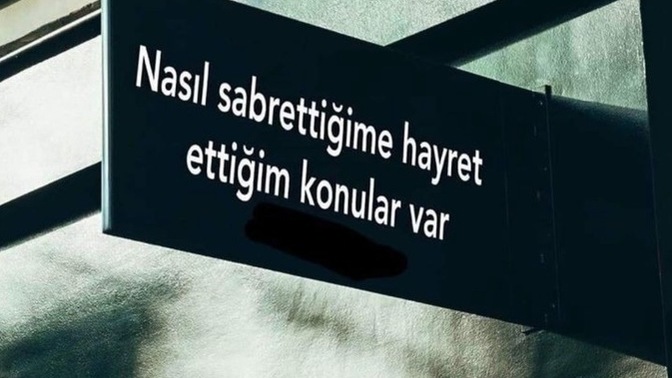 En son hangi olay karşısında hayret dediniz?