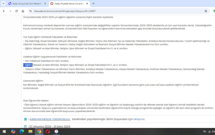 Okulum uzaktan eğitime geçti sizce maltaya tekrar dönmeli miyim?