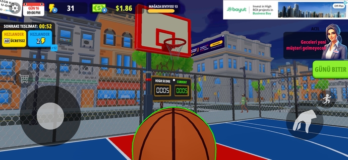 Bu basketi oraya sokabilir miydin, söyleyeyim mi 😂😂?