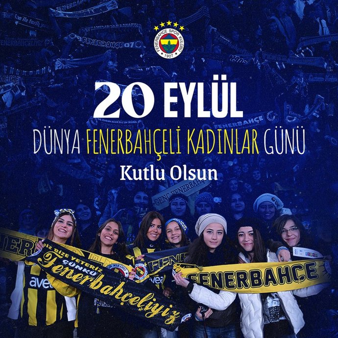 Bugün Dünya Fenerbahçeli Kadınlar Günü! Siz hangi takımı tutuyorsunuz?