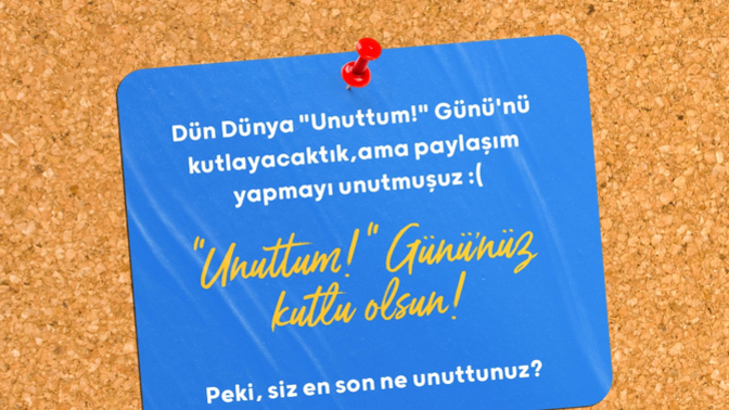 Arkadaşlarınız, sevgiliniz, eşinizle patlaştığınız özel günleri tarihi tarihine hatırlar mısın yoksa umursamaz mısın?