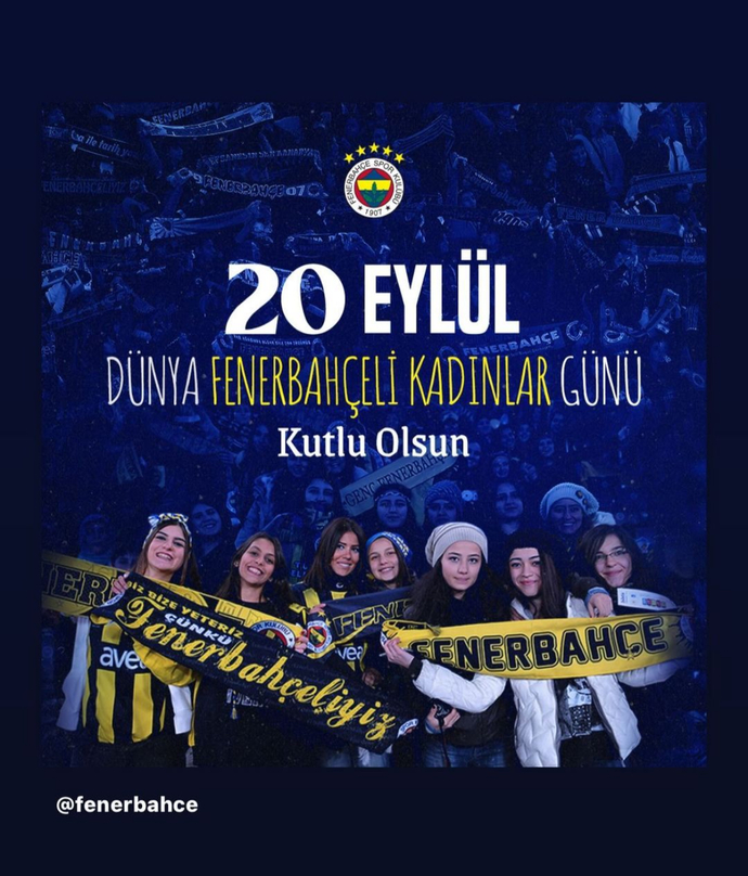 Fenerbahçeli kadınlar günü ne ya :))?