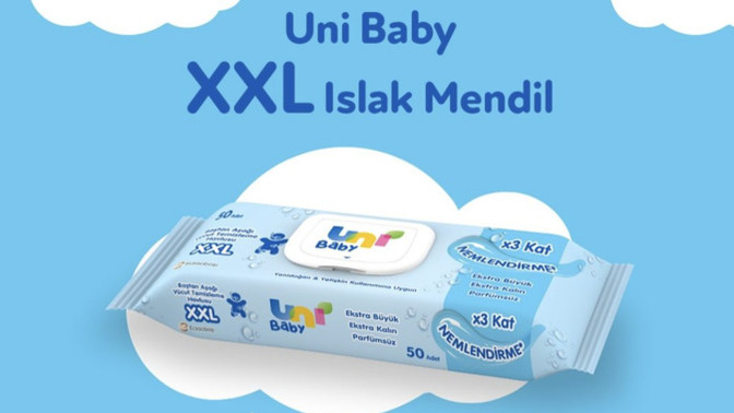 Uni Baby XXL Vücut Temizleme Havlusu’nu cilt hassasiyeti olan bebekler için kullanmak güvenli mi?