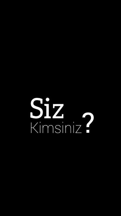 8 soruda siz kimsiniz?