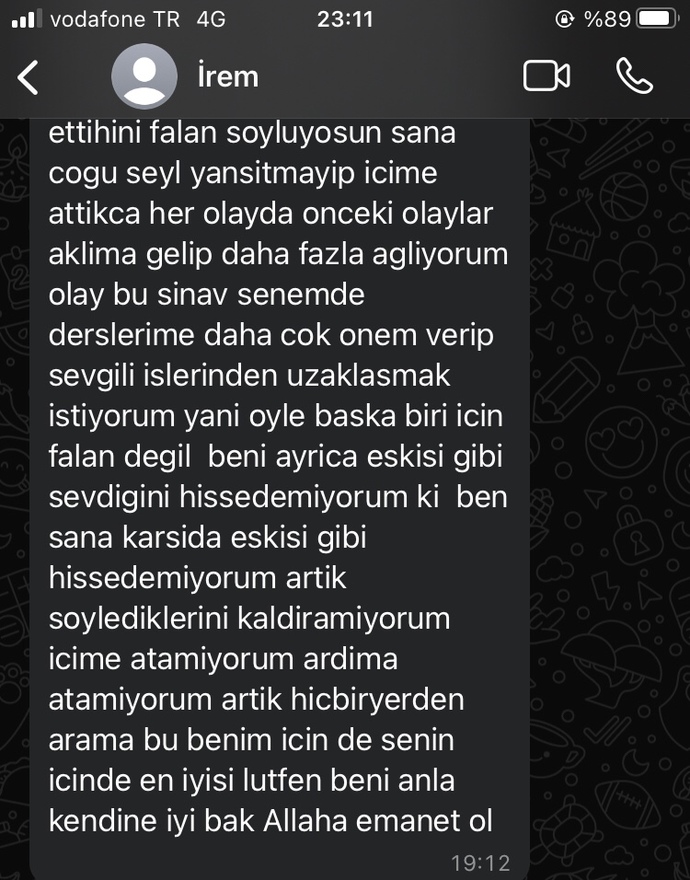 Terk eden kadın dönermi?