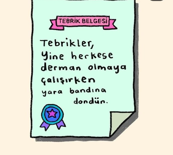Bu gerçekçi tebrik kartlarından hangisi/leri sizi yansıtıyor?