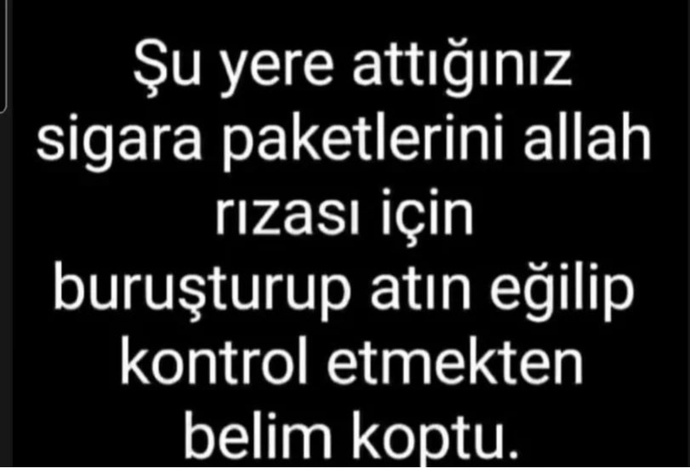 Eğil kalk bacaklarım ağrıdı 🤭🤭🤭 insanlar neden bu kadar sorumsuz? sizde dikkatli olun varsa mümkünse de boş paket atmayım🤭?