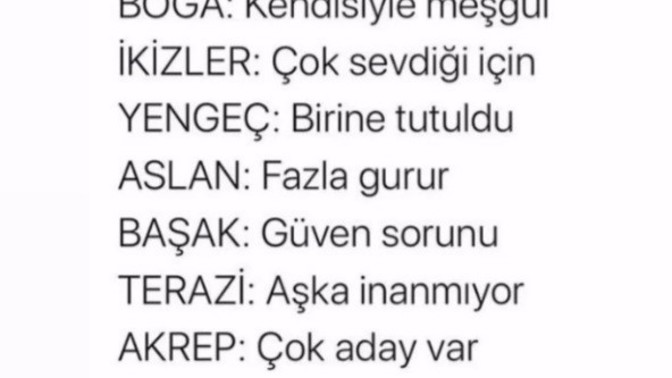 Peki hala neden bekarsınız?