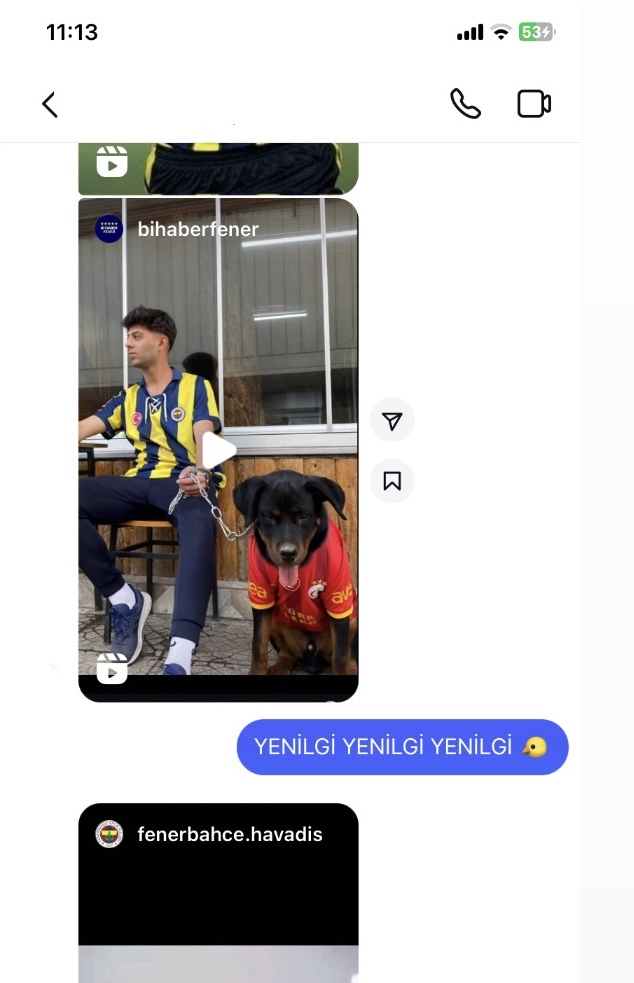 Akşam derbi var! Hangi takımı desteklediğinizi söylim miiğ?