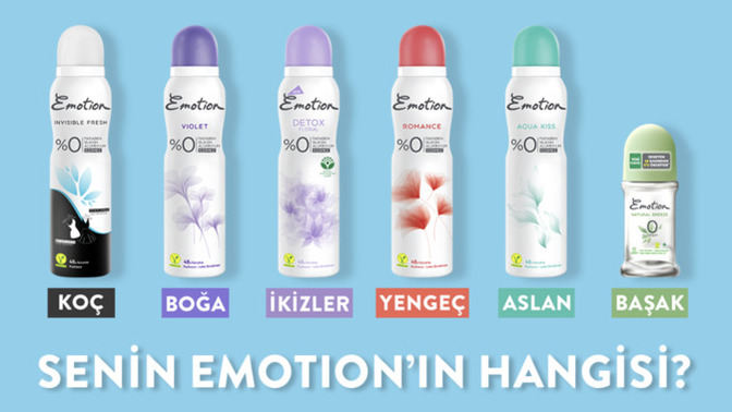 Burcuna göre hangi Emotion deodorant senin için en uygun? Bu kokuyu deneyimlediniz mi veya deneyimlemek ister miydiniz?