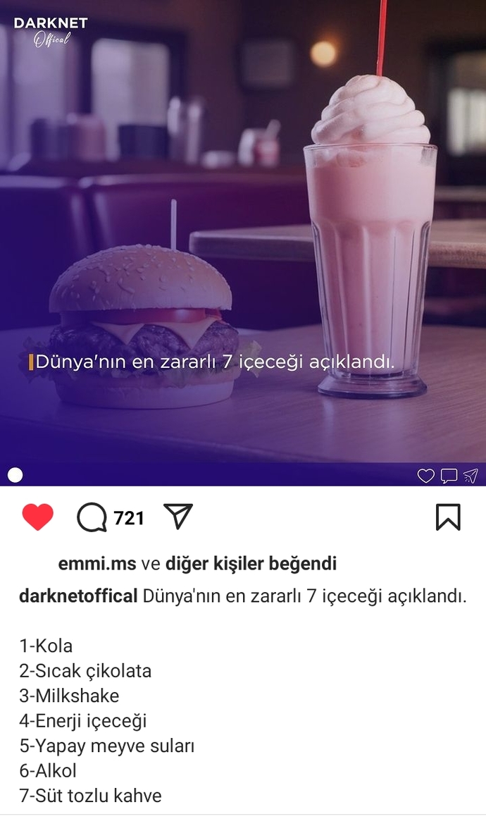 Dünyanın en zararlı 7 içeceği açıklanmış. Sence listede başka ne olmalıydı?