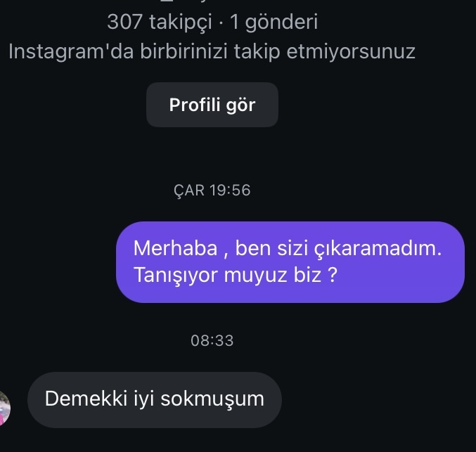 Böyle bir mesaj alsanız ne düşünürsünüz?