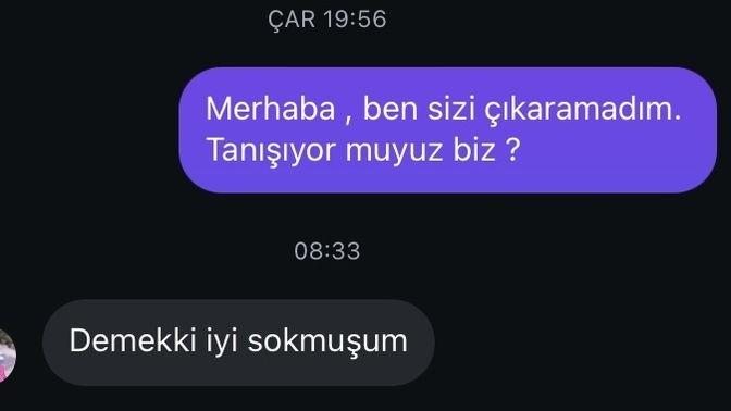 Böyle bir mesaj alsanız ne düşünürsünüz?