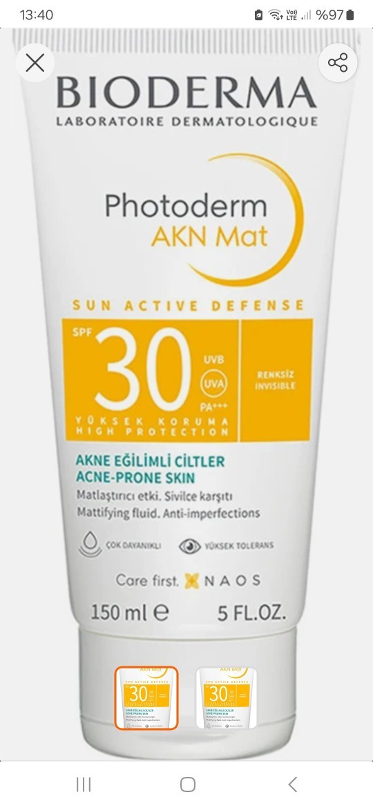 Bioderma Güneş kremleri sizce güzel mi?