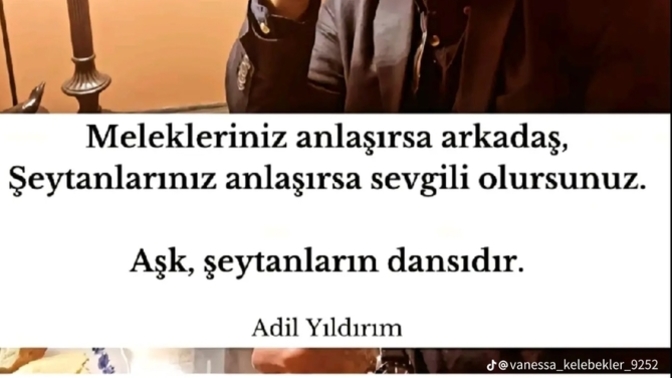 Meleginiz anlaşırsa arkadaş, seytanınız anlaşırsa sevgili olurmuşsunuz, karşı cinse Melek misiniz, şeytan mı😂?