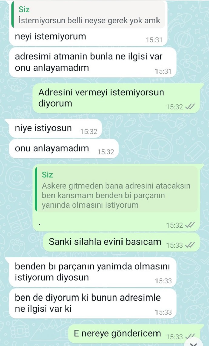 Neden vermek istemiyor?