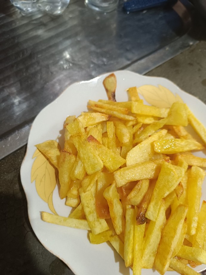 Patates kızartması yaptım nasıl olmuş?