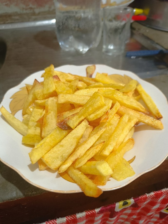 Patates kızartması yaptım nasıl olmuş?