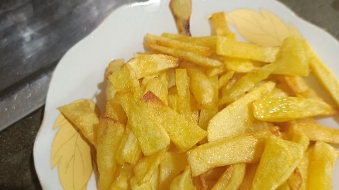 Patates kızartması yaptım nasıl olmuş?
