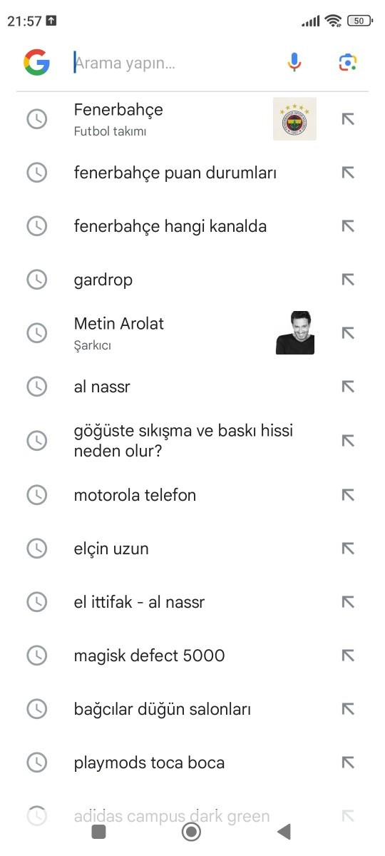 İnternette en son aradığınız şeyle ilgili bir ipucu verin, tahmin edeyim mi?