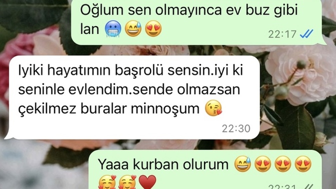 Eşimin romantikliğinin yanında benim odunluğum kaç puan?