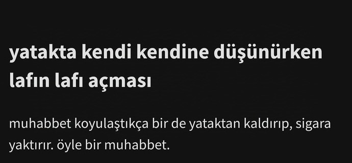 Yatakta düşüncelere dalar mısınız?