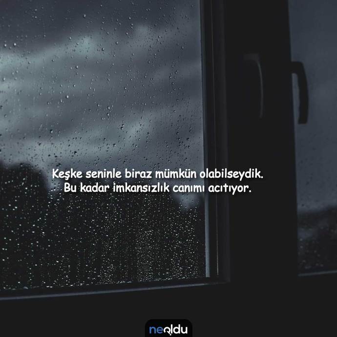 İmkansız aşk diye bir şey var mı dır?