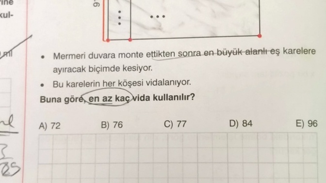 Acil matematik sorusu?