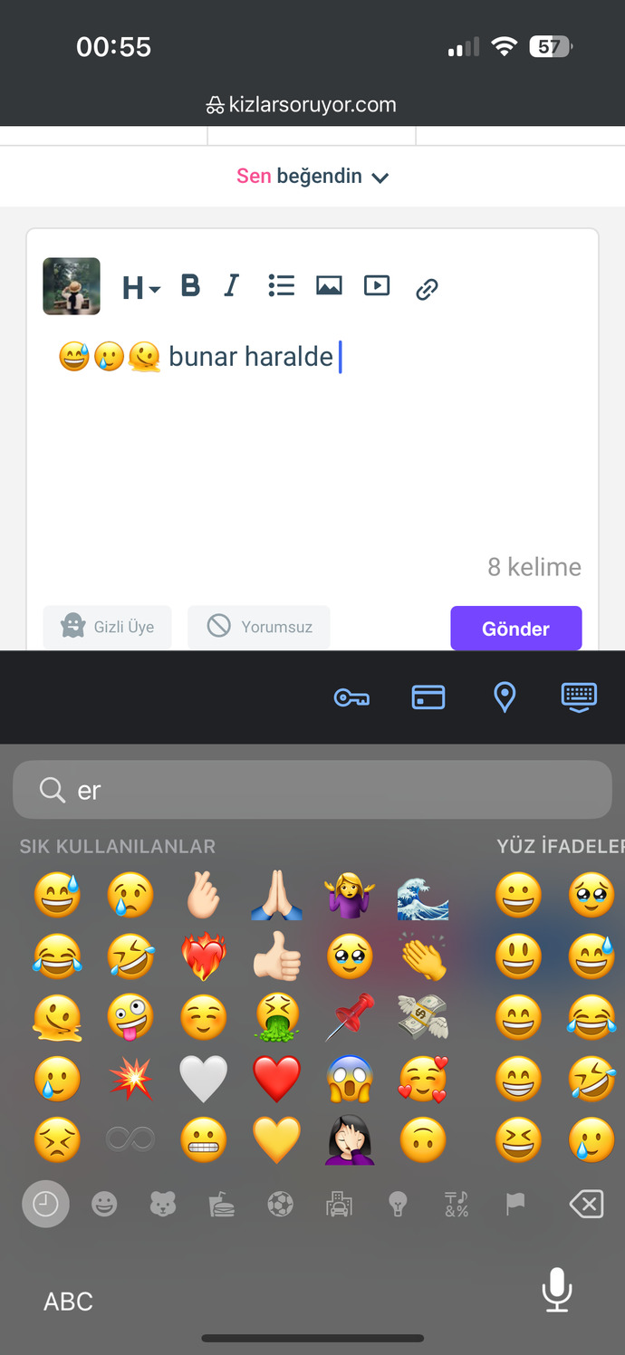 Son attığınız 3 emoji ruh halinizi yansıtıyor olsaydı ruh haliniz nasıl olurdu?