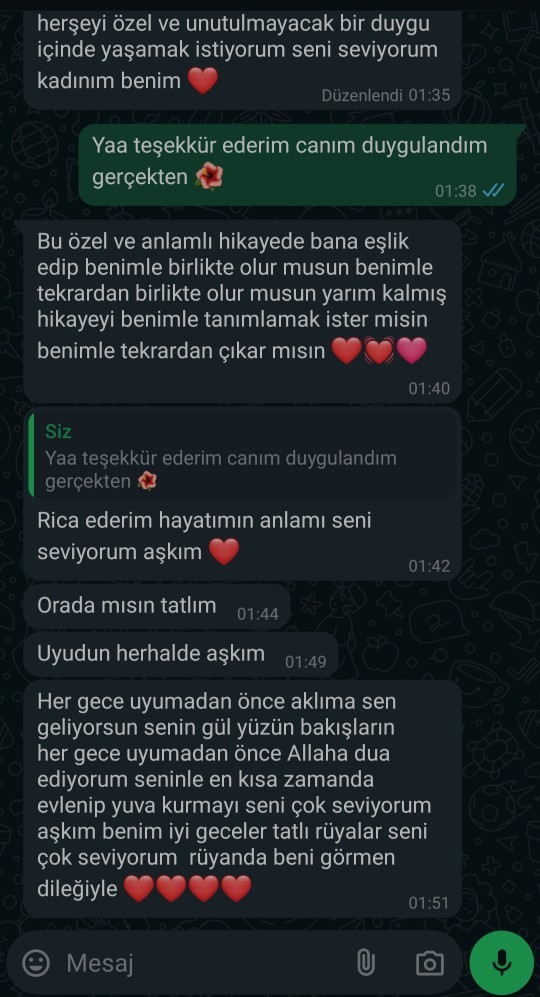 Eski sevgilim 10 gündür yazıyordu ama soğuktu niyetini anlamak için görücü gelecek şakası yaptım sonra 180 derece döndü normal mi?