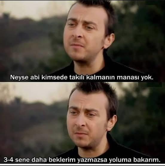 O yazmazsa siz yazar mısınız?