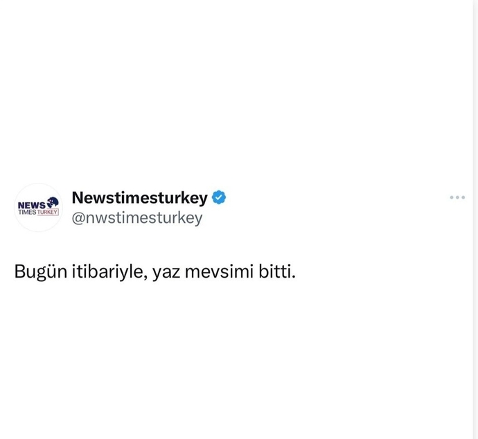 Yazın bitmesini kabullendiniz mi?