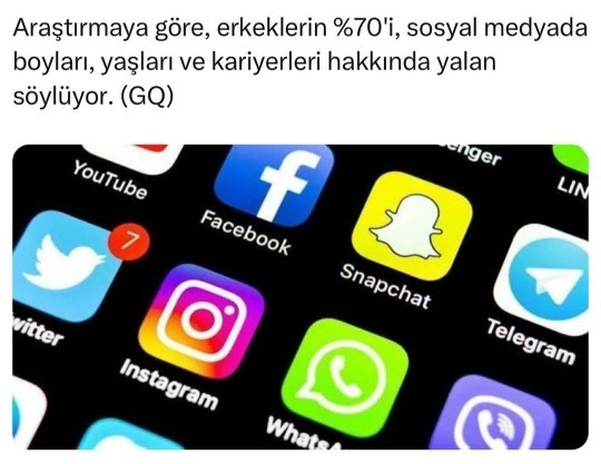 Sizce erkekler gerçekten sosyal medyada kendileri ile alakalı yalan konuşuyor mu?