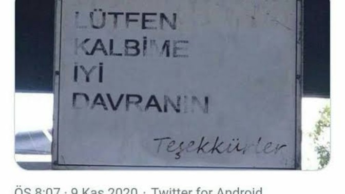 Kalbinizin giriş kapısında ne yazıyor?