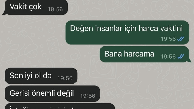 20 gündür sevgiliydik tartıştık ben bunu engelledim?