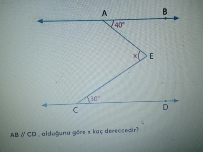 Cevabı nedir bu sorunun?