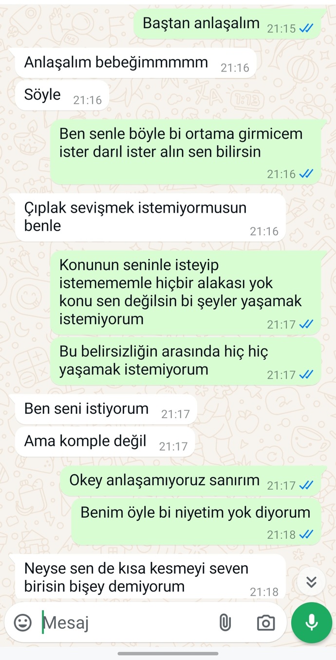 BBu erkekten ne olur?