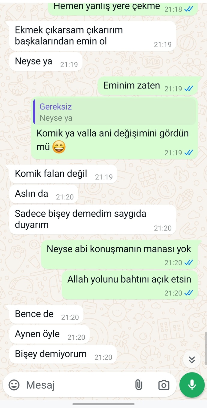 BBu erkekten ne olur?