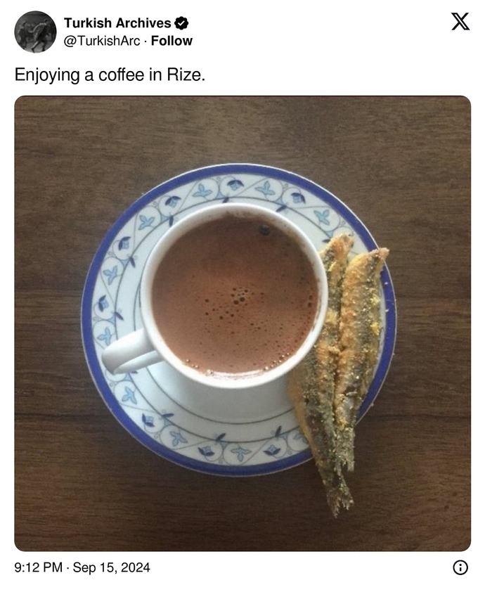 Kahvenin yanında balık yiyebilecek kadar sağlam bir mideniz var mı?