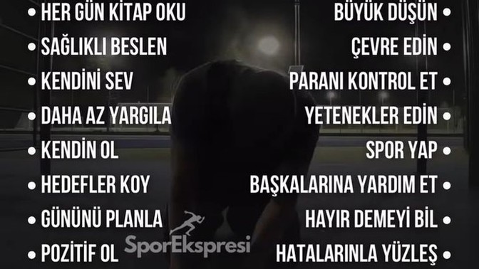 Görselde hayatta ilerlemenin 21 yolu anlatılmış, sende hangisi/hangileri eksik?