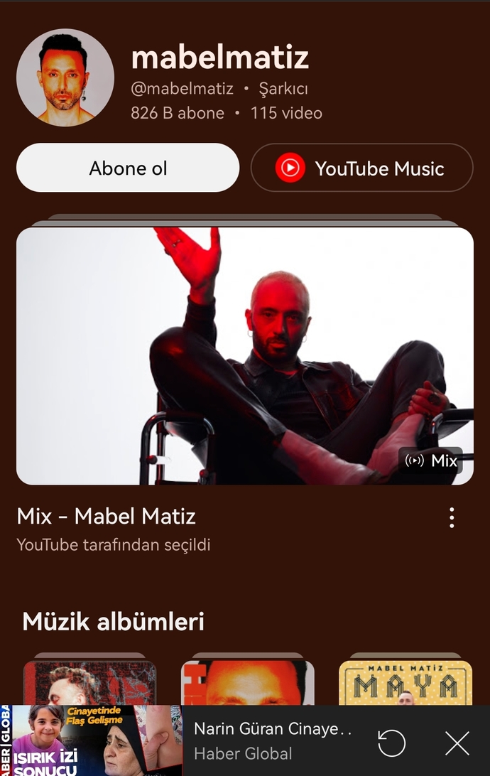 Şarkıları milyonlarca kez izlenen ve dinlenen Mabel Matizin abone sayısı neden bu kadar az?