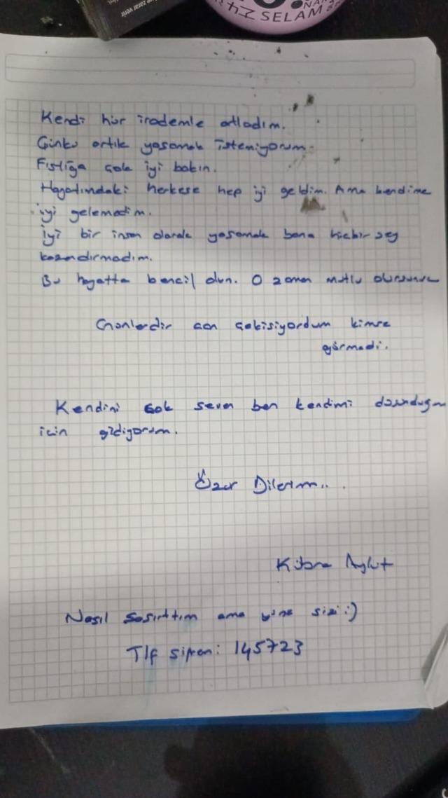 Fenomen Kübra Aykut intihar mektubu ortaya çıktı! Bu durumlar neden arttı?