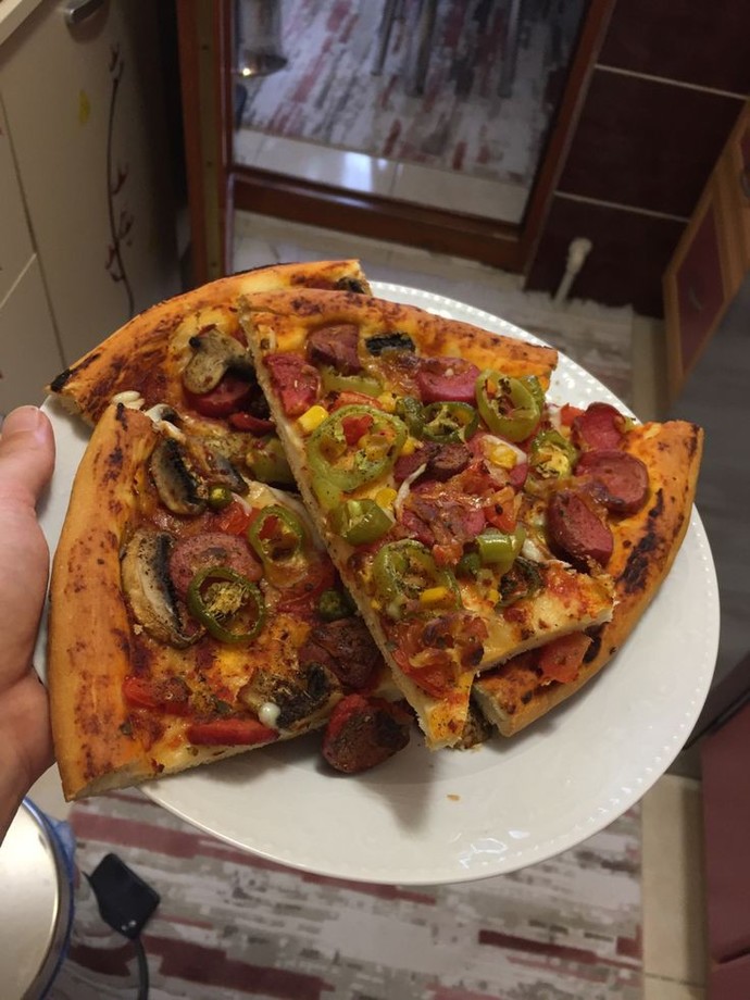 En son ne zaman evde pizza yaptınız?