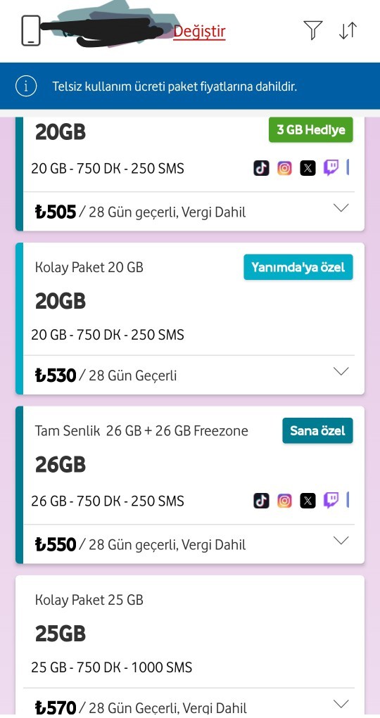 Hazır paketli misiniz yoksa faturalı mı? Memnun musunuz?