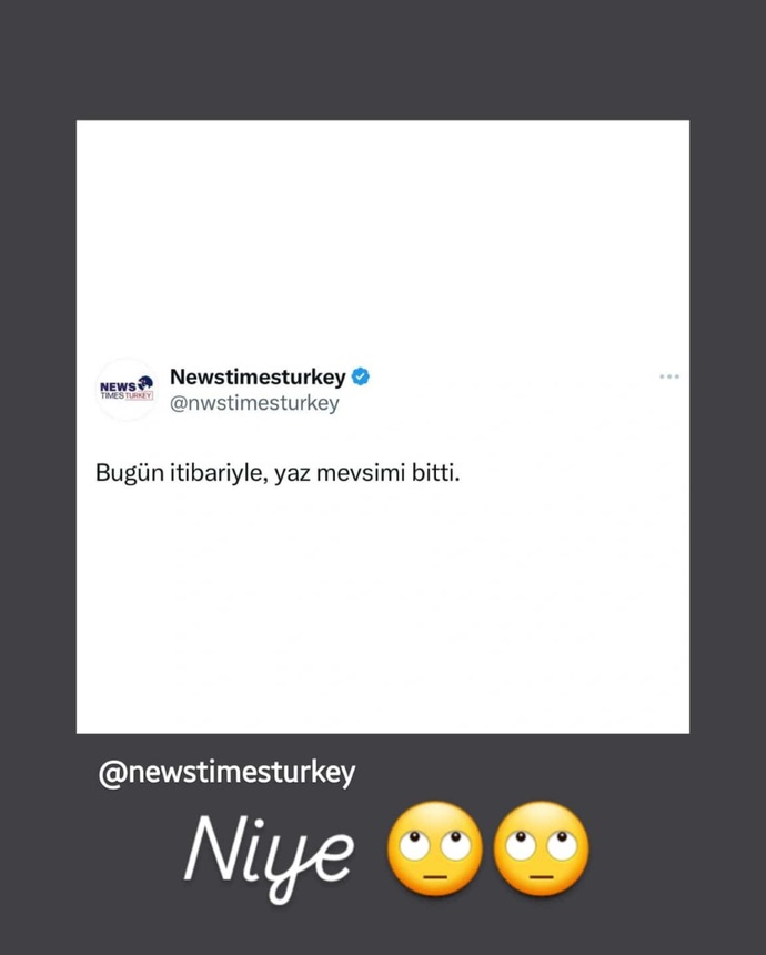 Ben üşüyorum 🥺